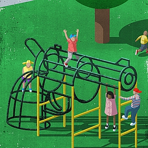 Sam Ward - Children, Conceptual, Digital, Editorial, Graphic, People, Textured, Vector Art