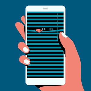 Beth Goody - Blind, Crime, Cyber Crime, Cyber Security, Data, Data Breach, Digital, Eyes, Hand, Online, Phone, Security, Spy, Spying, Technology
