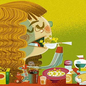 Daniel Guidera - Character Development, Children, Digital, Food, Humor, Humorous, Humorous/Comic, Lifestyle, Nutrition, People, Retro