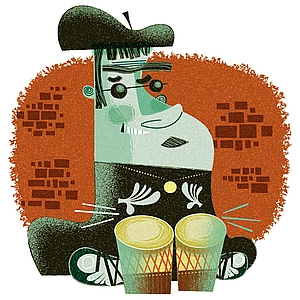 Daniel Guidera - Character Development, Children, Digital, Entertainment, Humorous, Humorous/Comic, Lifestyle, Men, People, Pop Culture, Retro