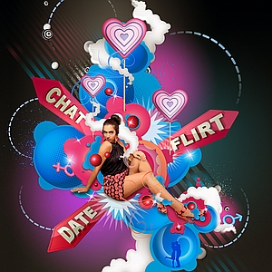  A.k.A. - Advertising, Airbrush, Beauty, Digital, Glamour, People, Retail, Romance, Signage, Women, Young Adult